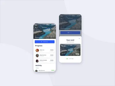 Save together with friends, family or even strangers! credit cards finance app group finances mastercard money money management savings visa card