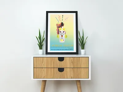 Malibu Poster drink malibu photoshop poster print