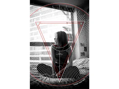 Shine. blackwork geometric illustration line work linework photo photo edit photography