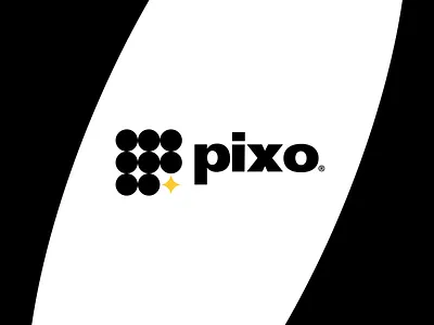 Pixo; Logo Design for a Kids Astronomy Learning Website astronomy black logo branding branding designer e learning edtech logo kids learning kids logo learning logo design logo icon logo mark logos minimal logo modern logo planets shape solar system the sun website logo