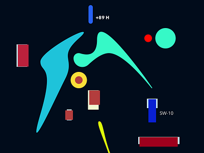 Wave abstract art artistic colors flatdesign illustration shapes