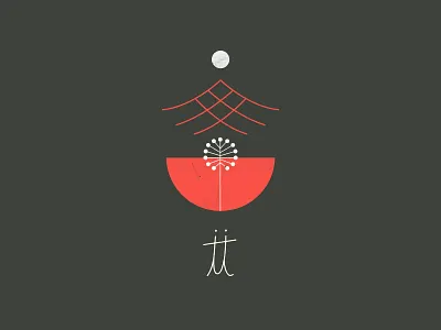 Two Persons Illustration 2 art branding color design drawing graphic hand drawn illustration logo product design symbols