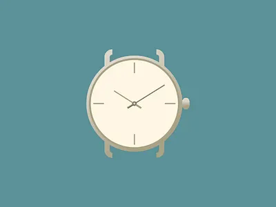 Watch 2 art concept design flat geometic illustration illustrator minimal vector watch watches