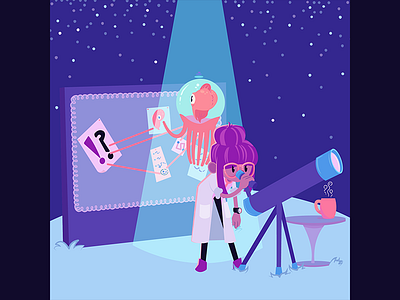 UFO Day 2019 Style Frame adobe character character design cute design digital drawing fun illustration photoshop vector
