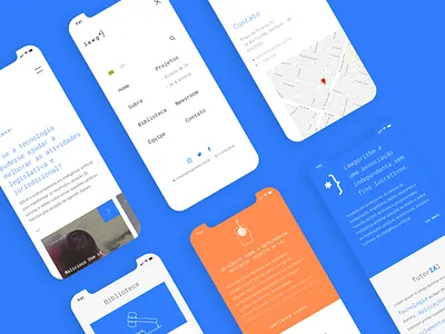 Lawgorithm • Mobile artificial intelligence color design interface mobile responsive site ui ux vector web website