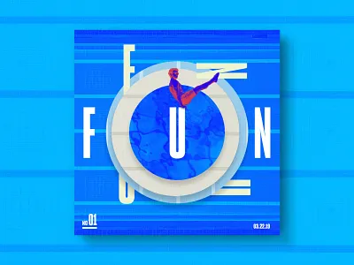 Fun blue circle diver fun houston htx layout pool swimming swimmingpool tx