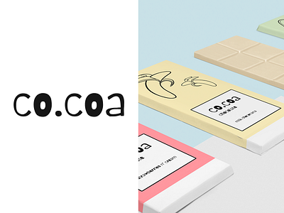 CO.COA Chocolate Branding art direction branding chocolate food fruit graphic design illustration logo packaging packaging design typogaphy typography vector
