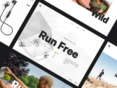 Jaybird 🎧 - Initial Concepts concept design e com e commerce ecom ecommerce layout shopping sketch sketches ui ux web website