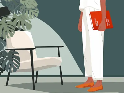 Sigmund Freud mood branding charachter character color design fashion flat graphic illustration illustrator vector woman