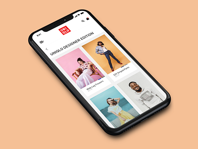 Uniqlo App Visual Redesign ui ui design uidesign uniqlo visual design visualredesign