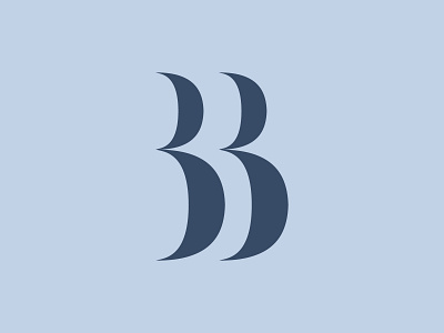 BB Monogram bb brand concept brand design brand identity branding logo logotype monogram