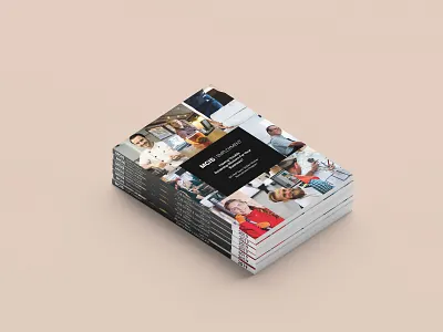 MCIS Employment Booklet Mock Up branding design logo print typografy typography