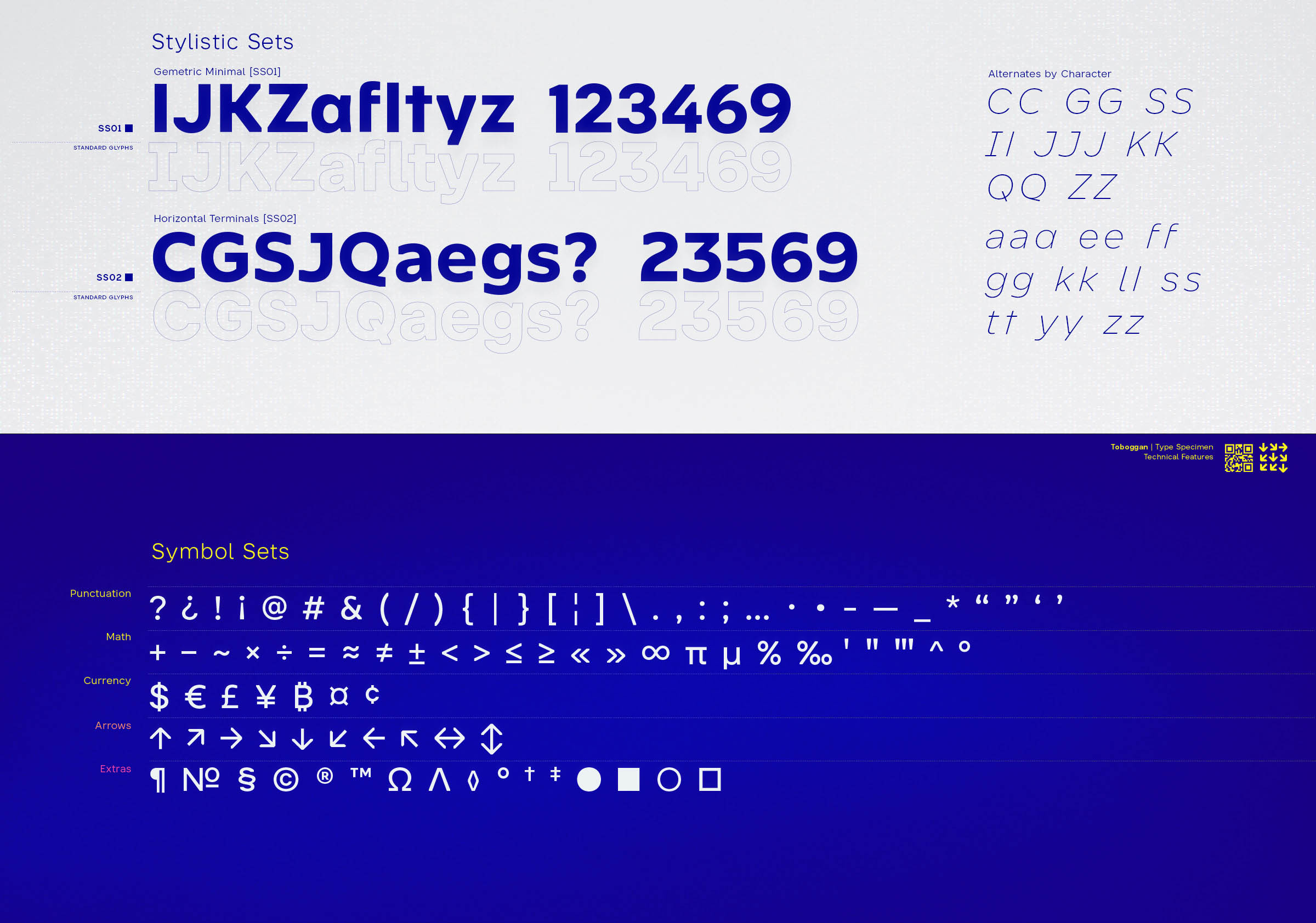 Toboggan Type Specimen 01 by Jeremy Nelson on Dribbble