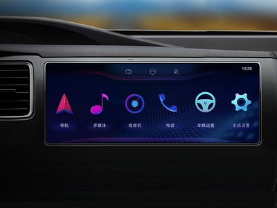 Auto Central Control car 中控 彩虹 车载