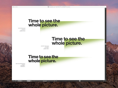 Heads Who Wins design exploration new project typography