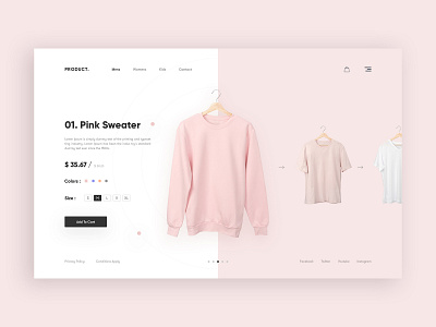 Web Slider Design branding color creative design ecommerce graphics design header landing page minimal minimalist photoshop product design simple color slider slider design typography ui ui design ux design web template
