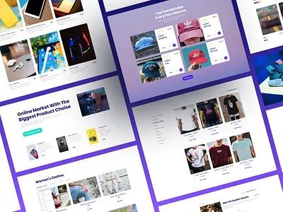 New Ecommerce Designs for Startup bootstrap ecommerce shop ui webdesign