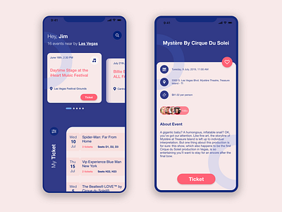 Event Management App app brand branding clean design event flat graphic design icon ios logo minimal mobile mobile app mobile design mobile ui ui ux