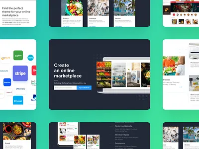 Product Landing Page color design landing design landingpage ui