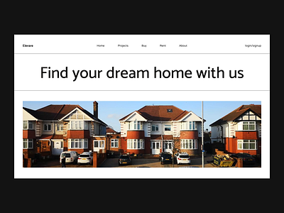 Elevare Website design home homepage interaction design ixd landing landing page page ui ui design uiux user interface ux ux design uxui web web design web interaction website