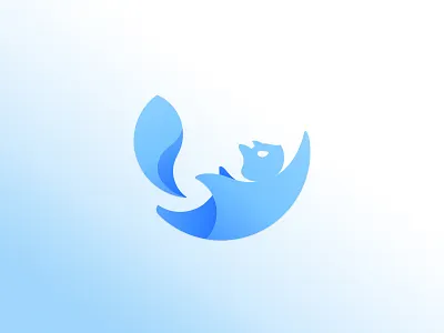 Flying Squirrel air tube animal astronaut brand branding entertainment flying game identity illustration logo logomachine logotype mascot logo minimalism parachutist spare parts