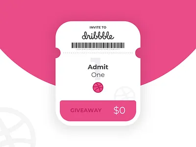 Dribbble Invite app design dribbble dribbble invite experience free giveaway interaction join mobile ui ux
