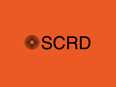 SCUARED artist brutal electronic logo logotype mark minimal music round simple square