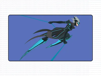 Camille FerrosCharacter Flat illustration exercise application interface character flat illustration hero illustration league of legends