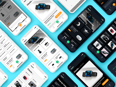 Amazon App Redesign & UI Concept amazon amazon concept app app concept app design concept dark app dark light dark mode dark theme dark ui design idea ui ui ux ui ux design ui design uiconcept user experience user interface user interface design