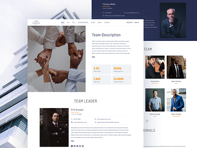 IDX - About Us idx real estate ui webdesign