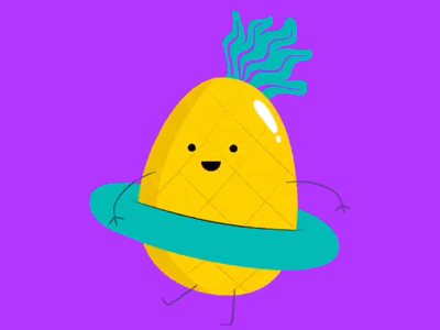 Psychedelic pineapple psychedelic pineapple animation