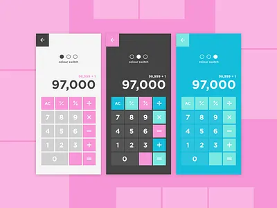 Daily UI 004 - Calculator 004 calculator dailychallenge dailyui dailyui004 dailyuichallenge uiux userinterface userinterfaces