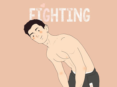 嘻嘻 boy cartoons design illustration