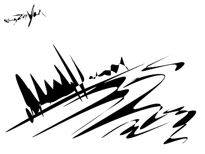 Painting_shanshui airtist art graphic illustration painting