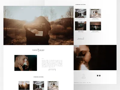 Photography Portfolio Concept clean design clean ui photography photos portfolio ui uxui web web design webdesign website
