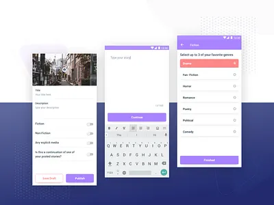 Shorti apps 2019 trend android android app design app clean clientwork creative design inspiration minimal notes typography ui ux