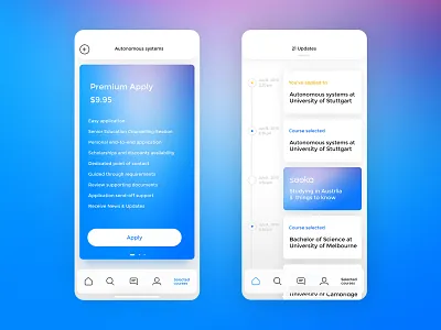 Seeka App UI app app interface app design application application ui apply apply screen clean flat home screen minimal simple ui uiux user inteface