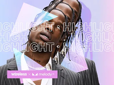W I R E L E S S instagram post melody vr music social travis scott wireless wireless festival
