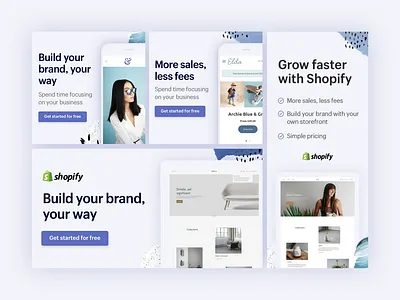 Gmail Ad Desgn ads advertisement blue digital ads gmail google ads pinterest shopify texture