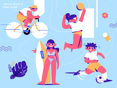 SPORTS illustration 插图