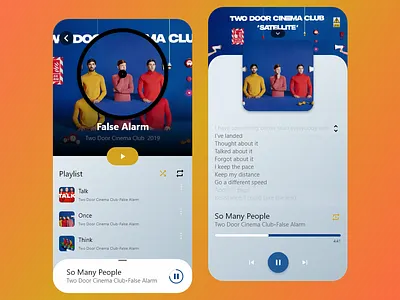 Music брендинг дизайн приложение