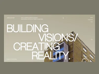 DAS-Group ® A cool project from the Kingdom of Saudi Arabia design font design landing page layoutdesign lettering minimal minimalistic design type typography ui ui ux design ui design ui design ux design ui ux designer userinterfacedesign web web design website