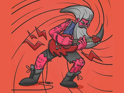 shreddin' 90s character design comic art comics drawing illustration photoshop sketch sketchbook