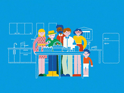 Mixit animation character design illustration motion design motiongraphics