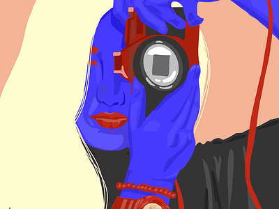 Myself. adobe aftereffect animation design illustration procreate