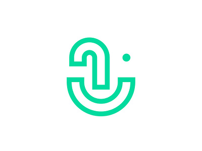 happy umbrella branding design flat happy icon illustration logo minimal typography umbrella vector