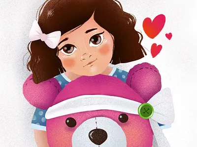 Closer art childhood week childhoodweek2019 children illustration digital art elena greta illustration ipadpro art procreate