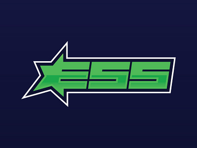 #ThirtyLogos 27 - "ESS" Essential Sports Stats basketball brand branding design football graphic icon logo logodesign nba nfl sports stats thirty day logo challenge thirty day logos thirty logos typogaphy vector