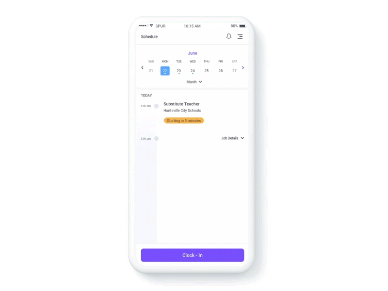Flyout Menu aftereffects animation app app design apple clean close gif hamburger menu interaction design ios menu minimal mobile mobile app navigation schedule ui ux visual design