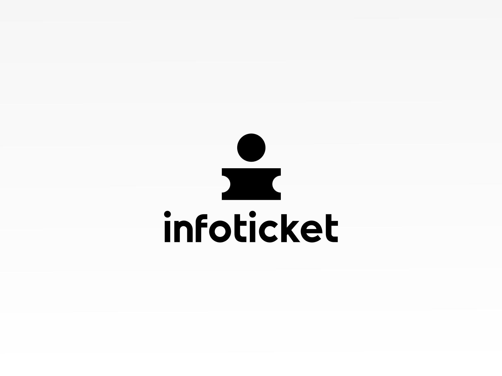Info Ticket branding brandits cinema concert design info logo minimal monogram party pass performance search show tiicket type typography